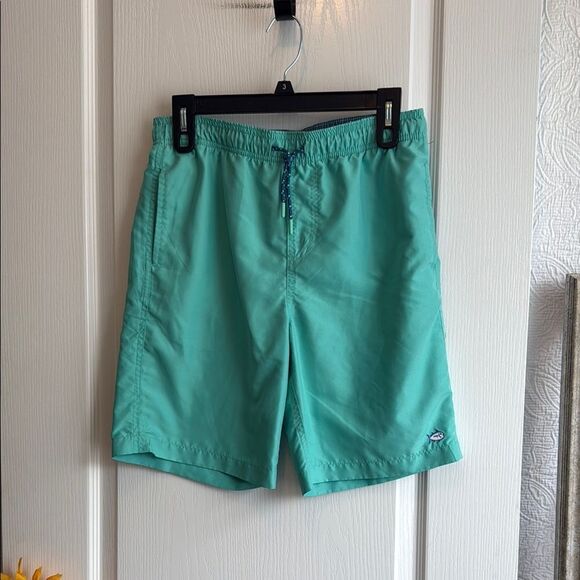 Southern Tide The ShipJack Aqua Swim Shorts - M - Picture 1 of 5